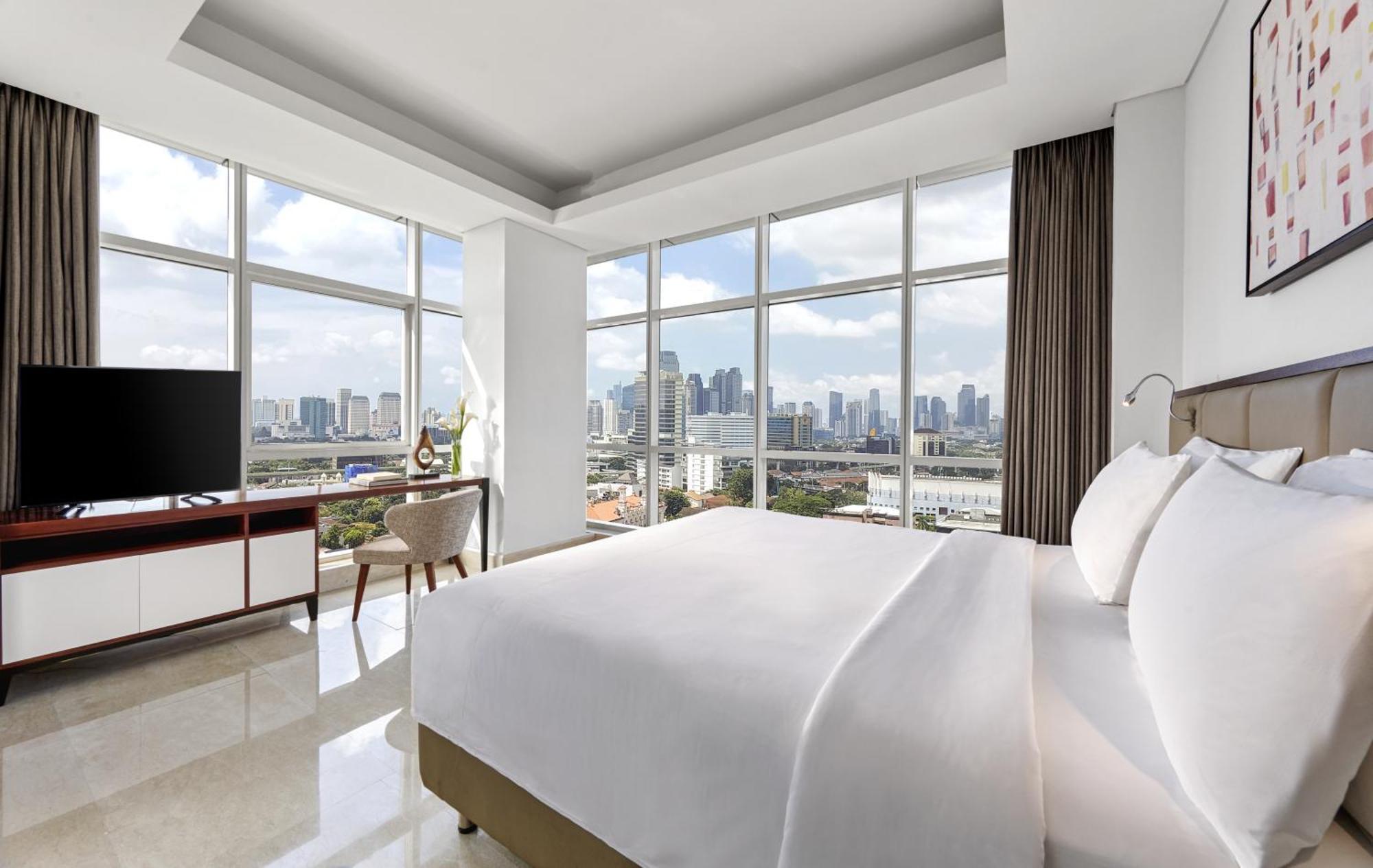 Oakwood Suites La Maison Jakarta Exteriér fotografie